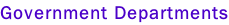 Government Departments
